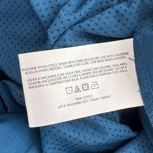 Orvis Poseidon blue travel skorts size small - Picture 8 of 9